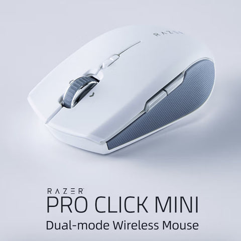 Razer Pro Click Mini Wireless Mouse BT+2.4G Dual-mode Connection Small and Portable 7 Programmable Buttons Support 4 Devices