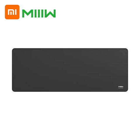 Miiiw Mouse Pad Keyboard Cushion Pad Office Home Desk Mice Mat 800×300mm Large Size Black