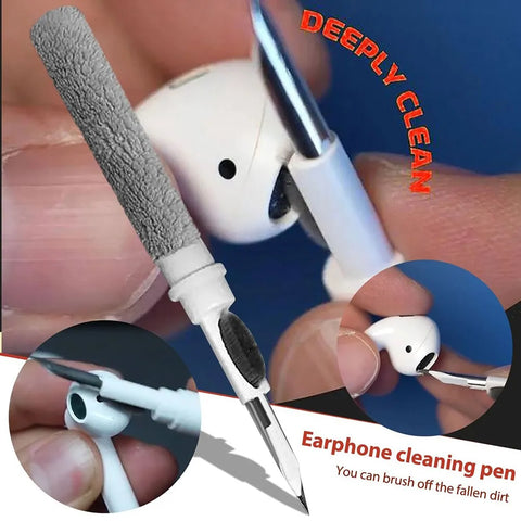 Cleaner Kit for Airpods Pro 1 2 3 Earbuds Cleaning Pen Brush Bluetooth Earphones Case Headset Keyboard Phone Cleaning Tools