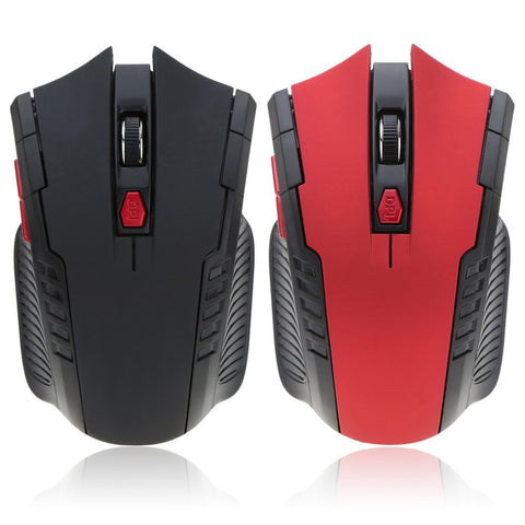 2.4G Wireless Gaming Mouse Portable 2400DPI Adjustable Optical for PC